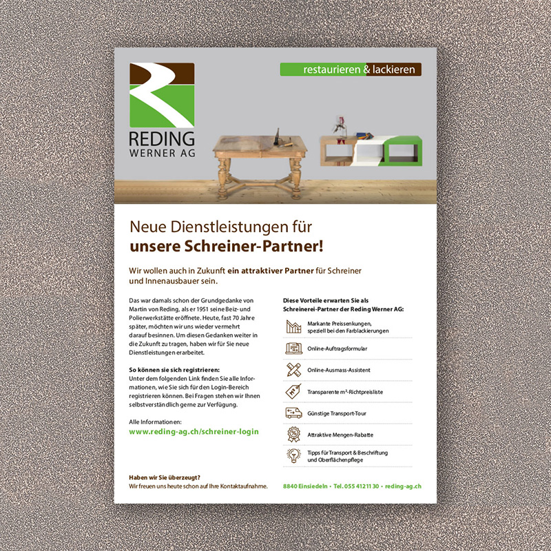 werbefink, Werbeagentur, Einsiedeln, Werner Reding, Portfolio, Grafikdesign, Text & PR